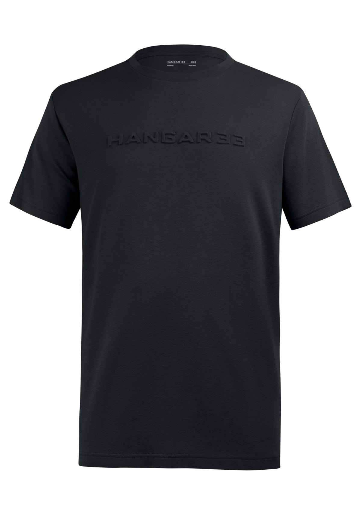 Camiseta Manga Curta Assinatura Em Relevo