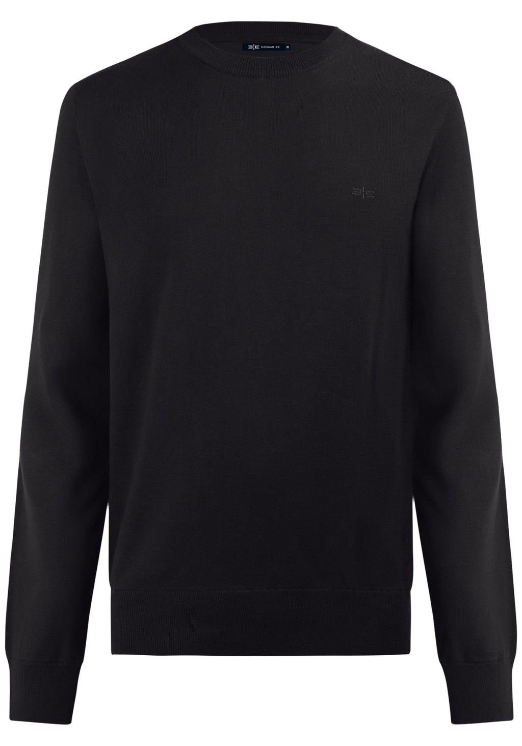 Camisa Blusão Masculina Básico Tricô Manga Longa Gola Redonda