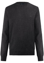 Camisa Blusão Masculina Básico Tricô Manga Longa Gola Redonda