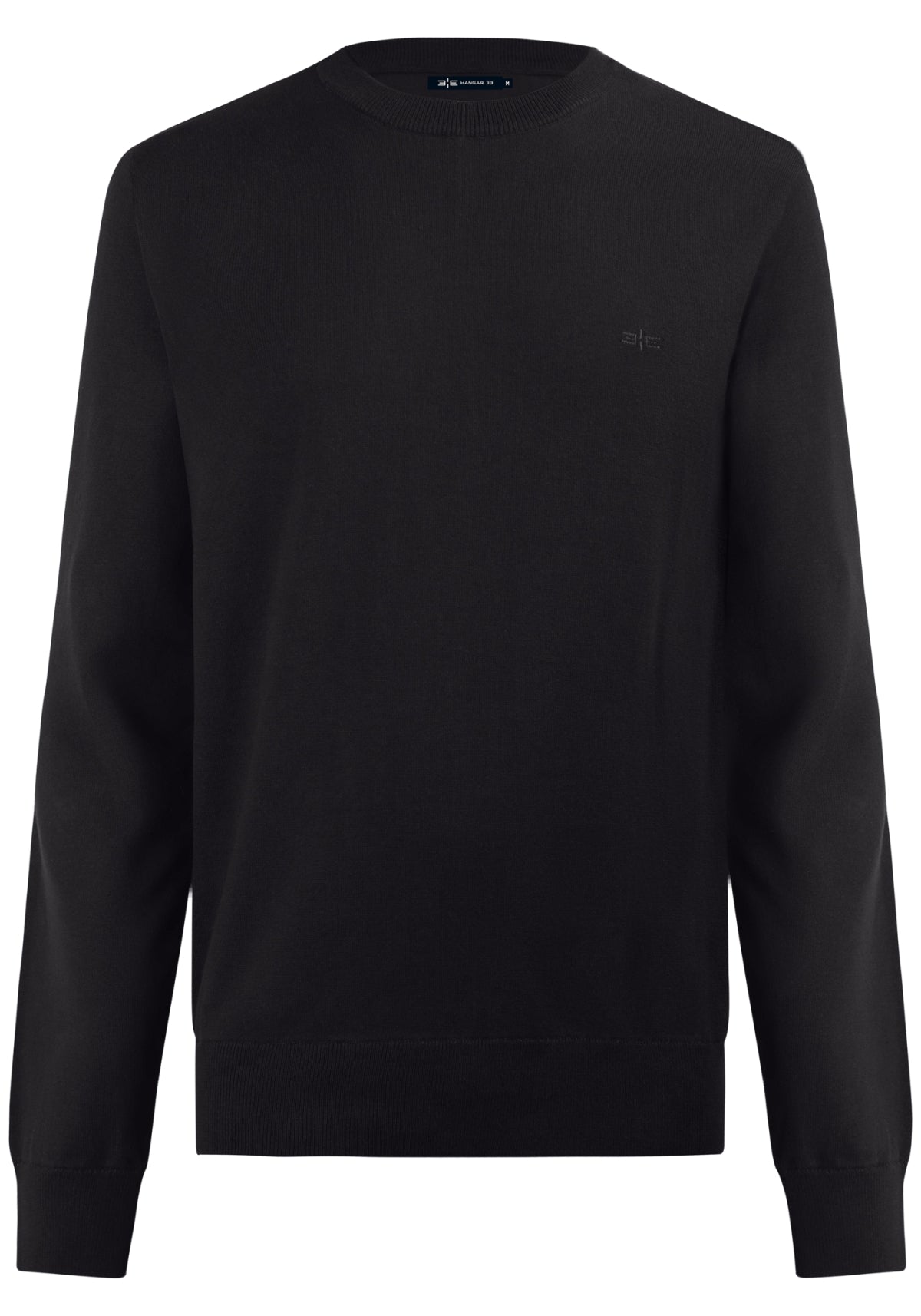Camisa Blusão Masculina Básico Tricô Manga Longa Gola Redonda