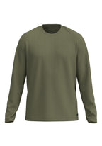Camisa Masculina Manga Longa Malha Texturizada