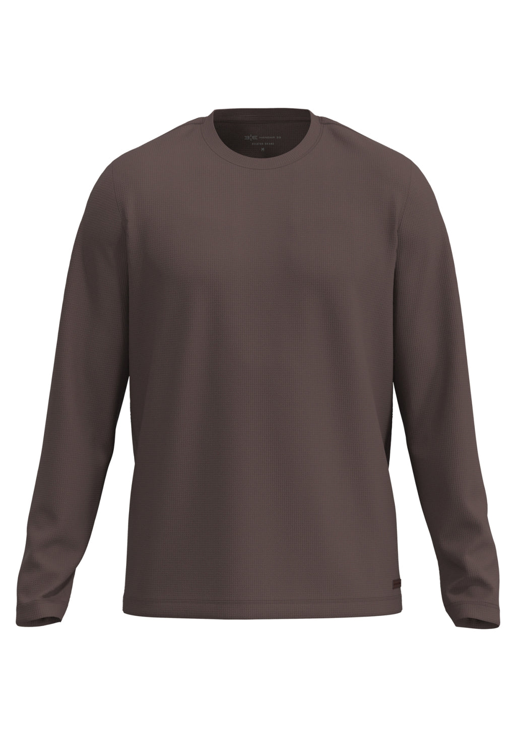 Camisa Masculina Manga Longa Malha Texturizada