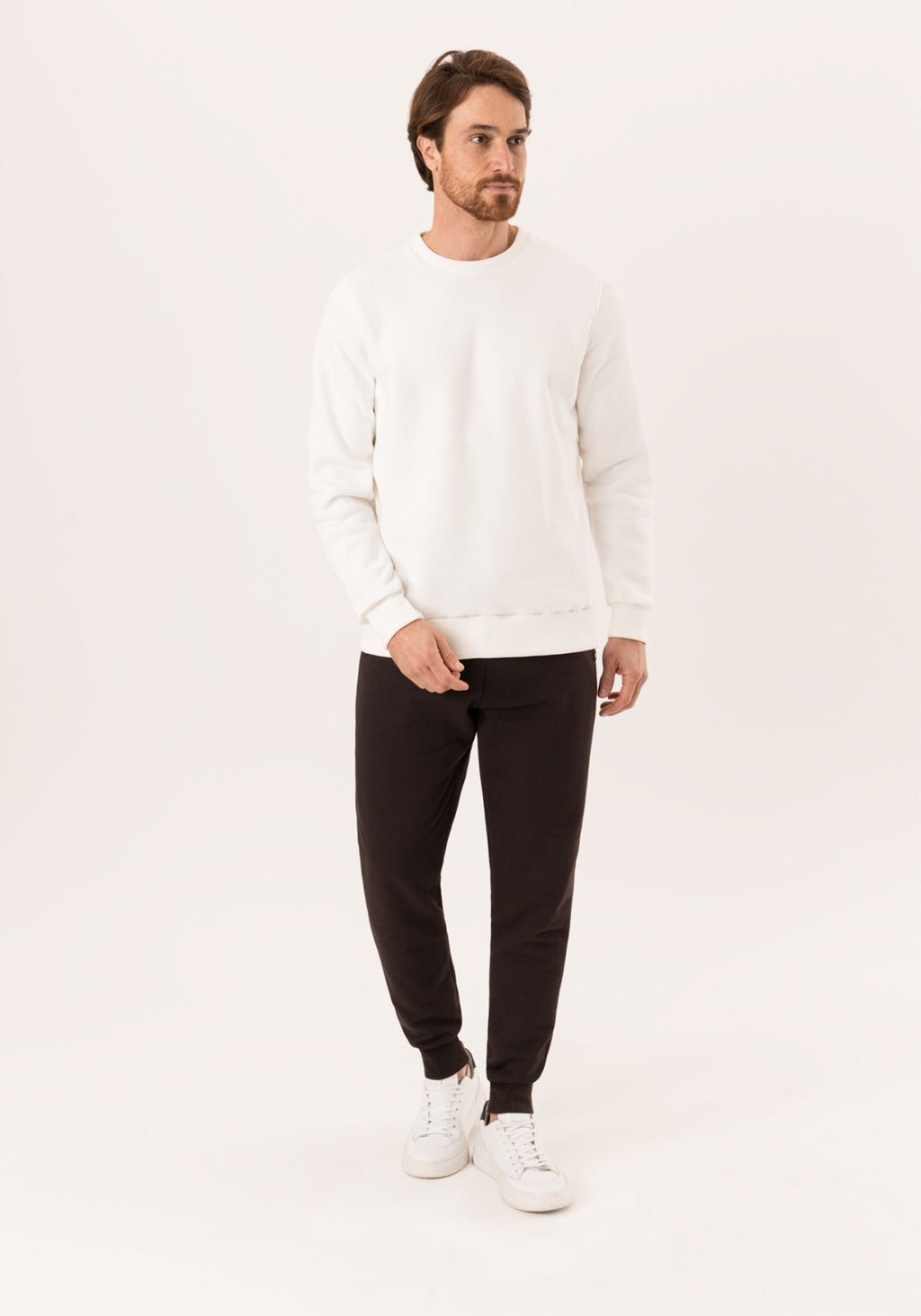 Blusa Camisa Masculina Moletom Manga Longa Gola Redonda
