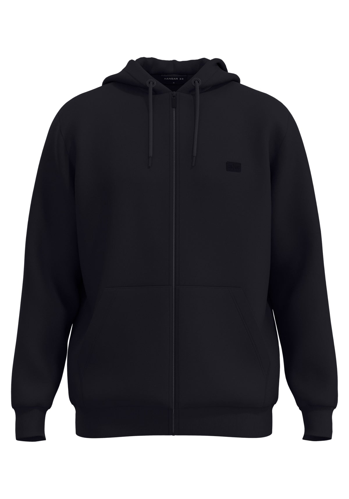 Blusa Masculina Moletom Capuz Canguru Zíper