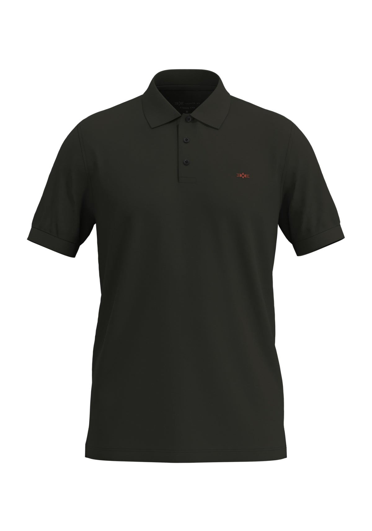 Camisa Polo Básica Masculina Pima Malha Manga Curta
