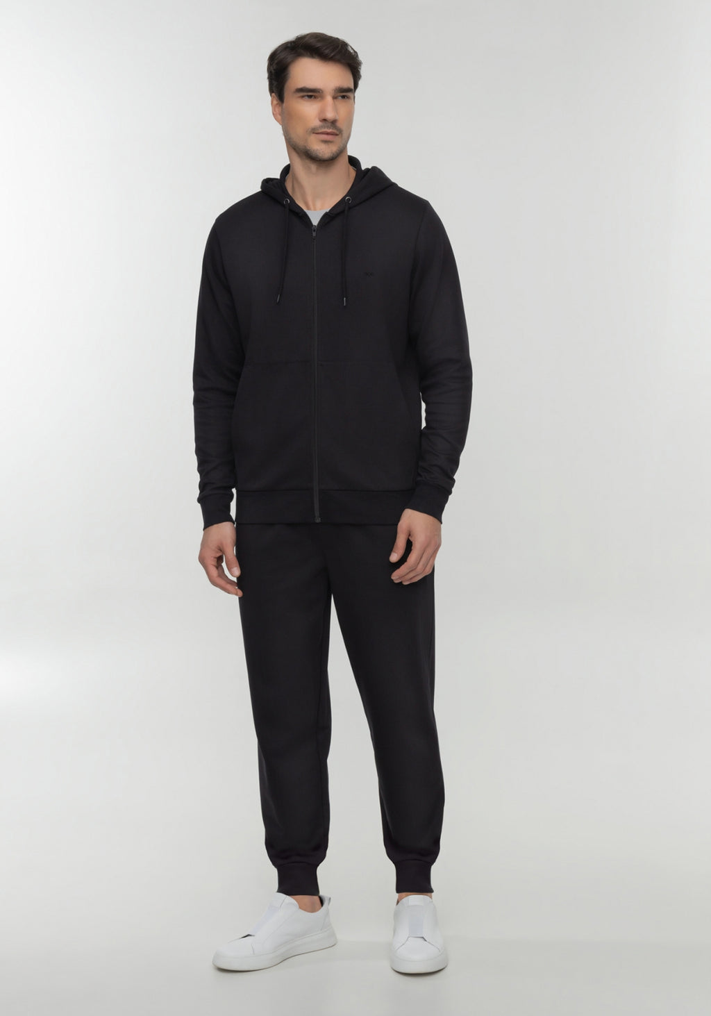 Blusa Masculina Moletom Capuz Malha Premium Blusão Canguru