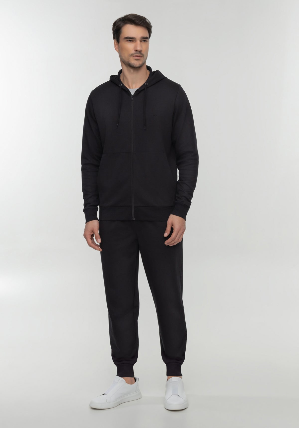 Blusa Masculina Moletom Capuz Malha Premium Blusão Canguru
