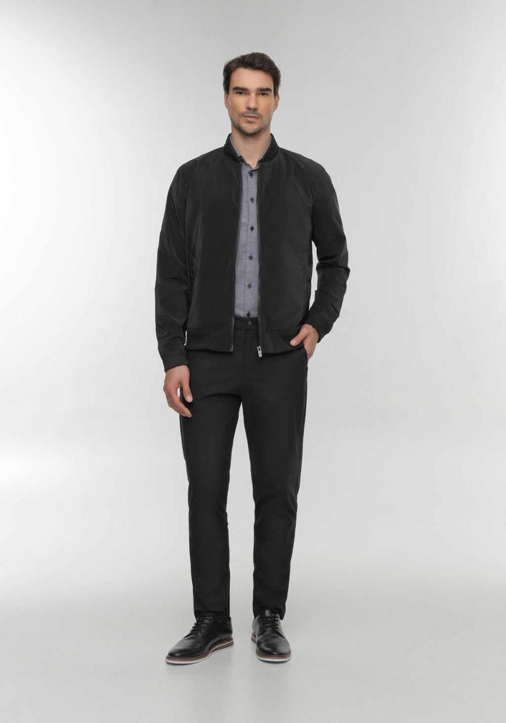 Jaqueta Masculina Bomber Blusa Leve Corta Vento Zíper