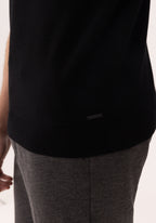 Camisa Polo Zíper Malha Tricô Super Leve