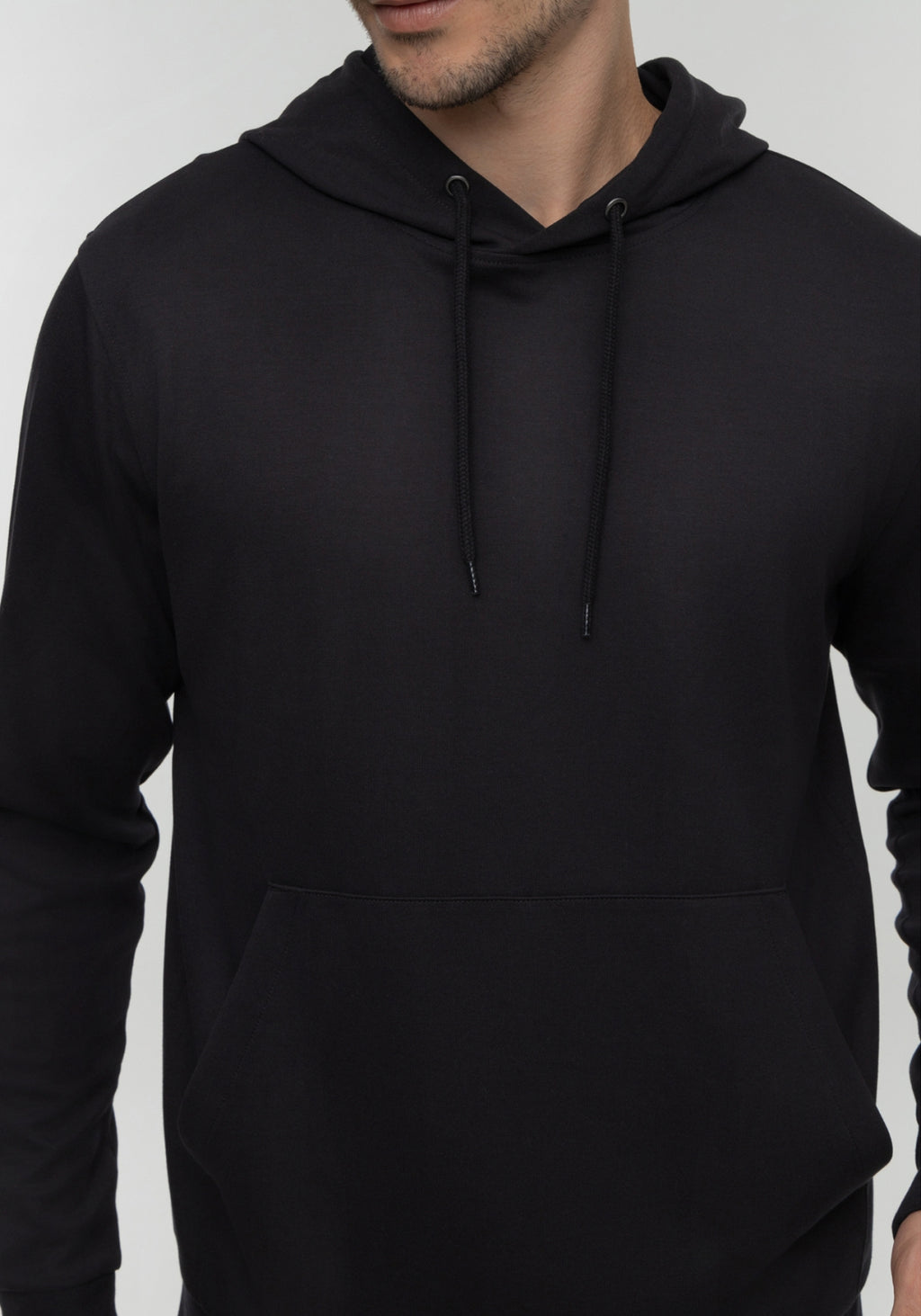 Blusa Malha Premium Canguru Capuz Regulável
