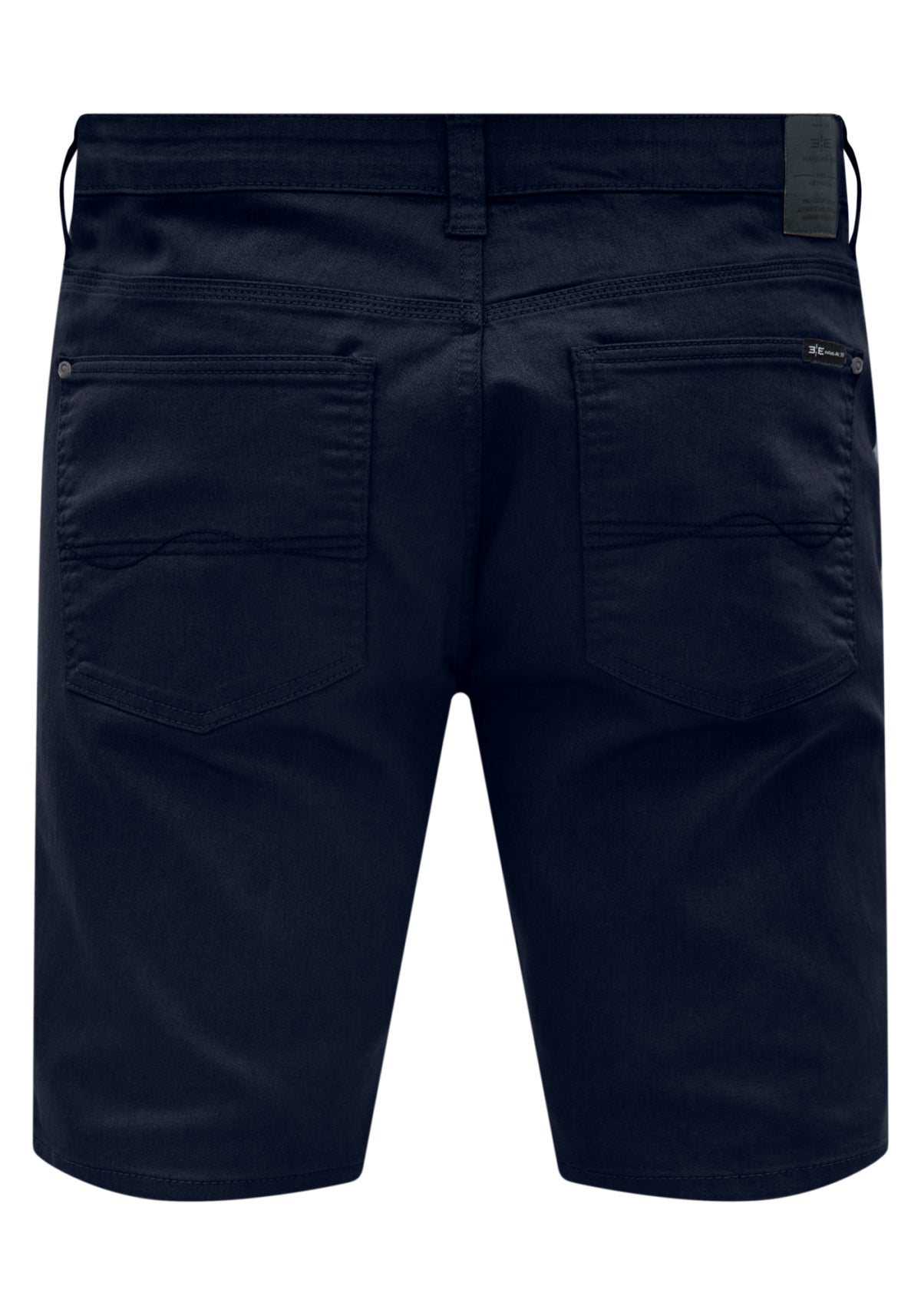 Bermuda Sarja Amaciada Com Elastano Slim Masculino