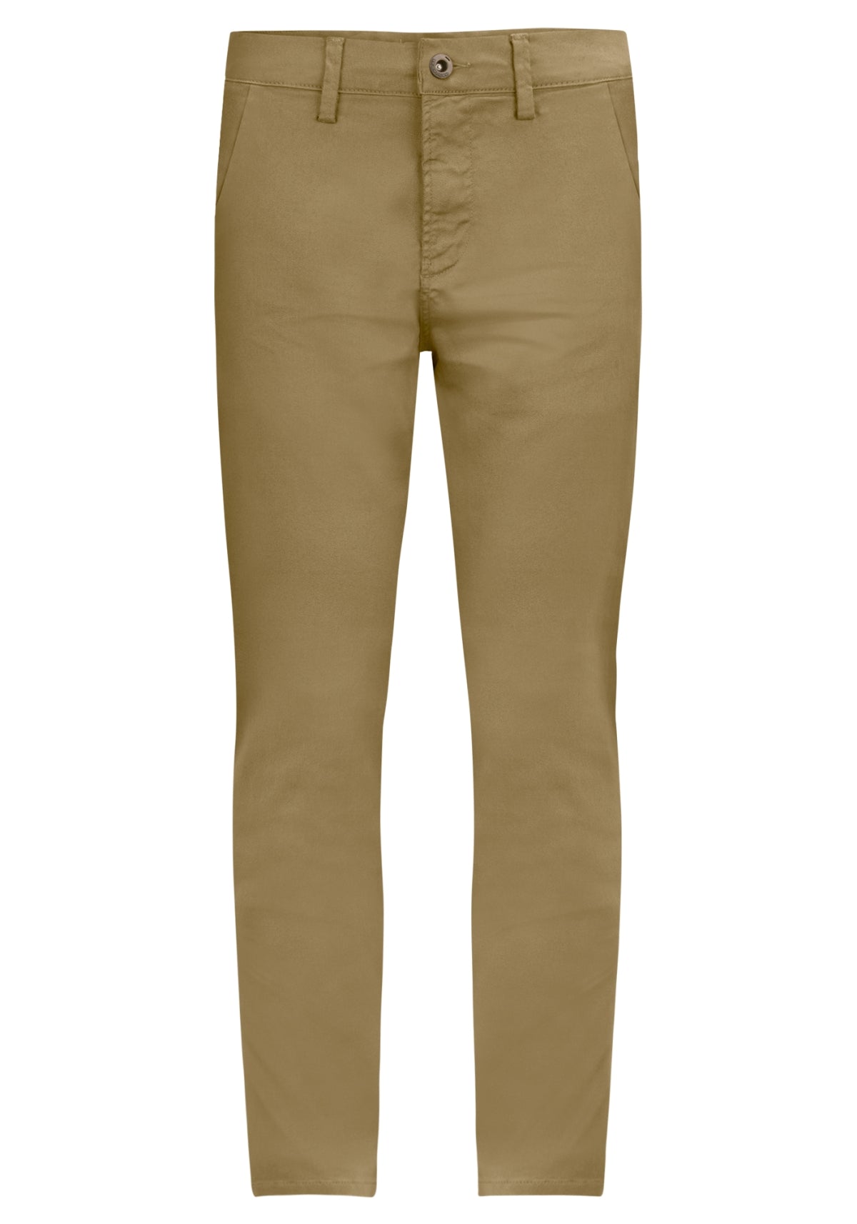Calça Slim Sarja Com Elastano Masculina Confortável Leve