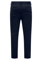 Calça Slim Sarja Com Elastano Masculina Confortável Leve