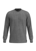 Camiseta De Mangas Longas Em Malha Texturizada