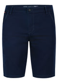 Bermuda Reta Radial Em Jeans Amaciado