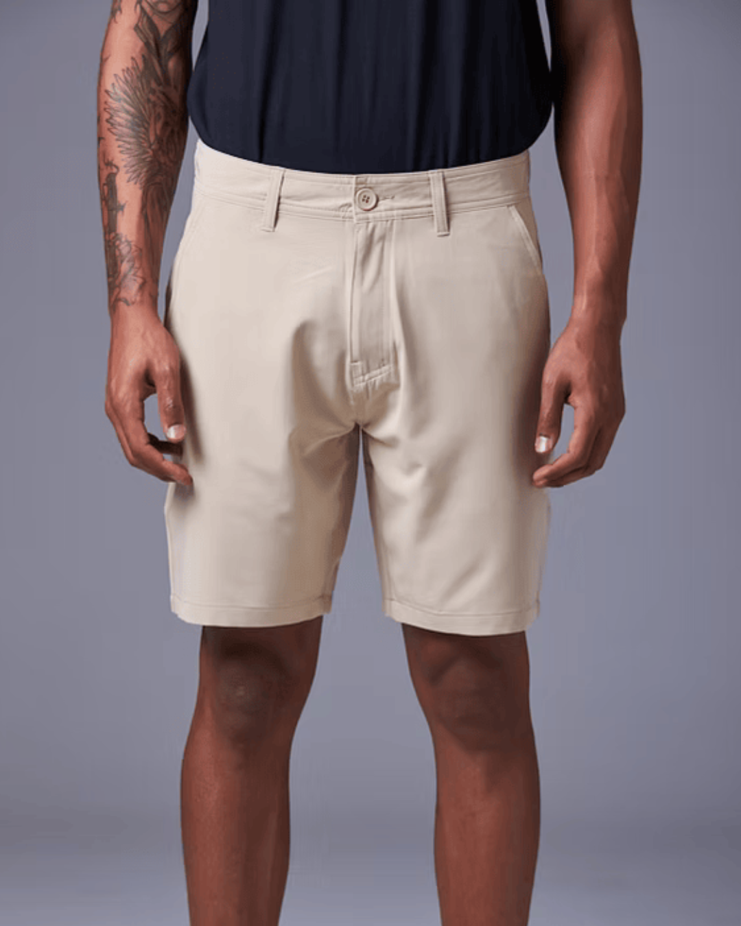 bermuda alfaiataria masculina casual elegante com tecido confortável