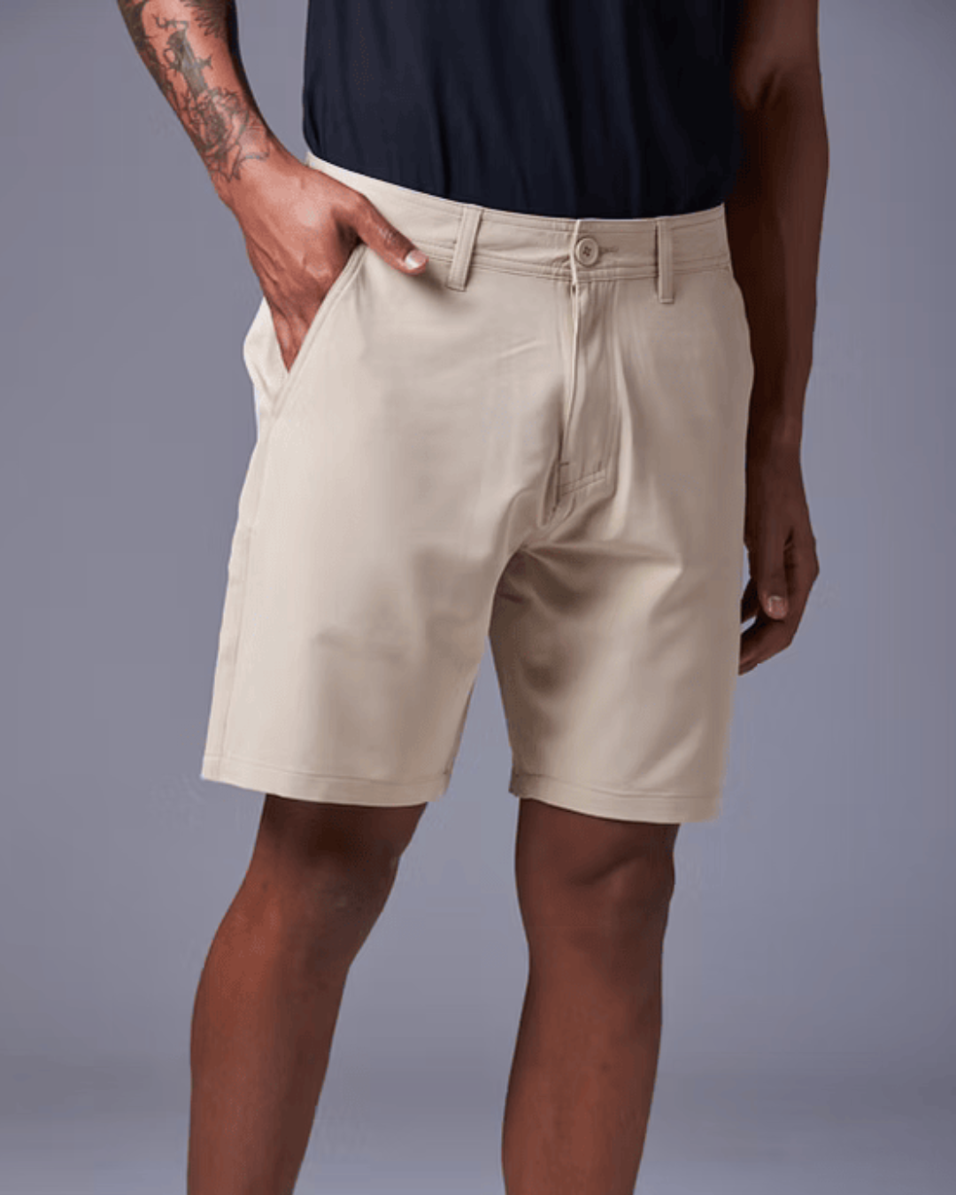 bermuda alfaiataria masculina casual elegante com tecido confortável