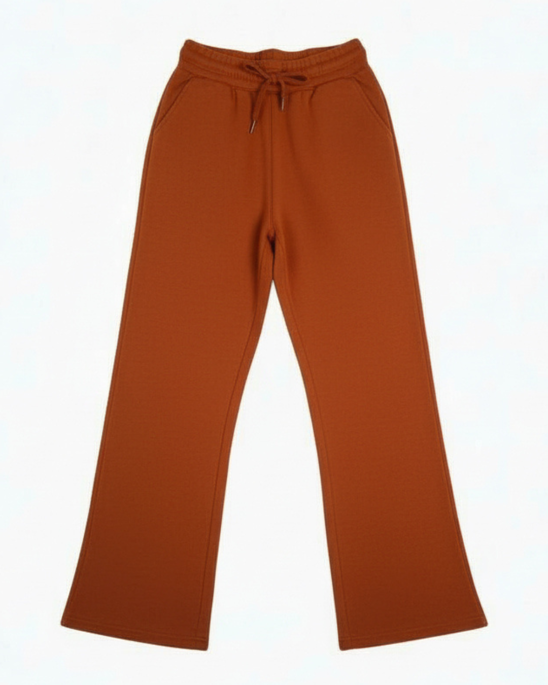 Calça Pantalona com Ribana Feminina Gym