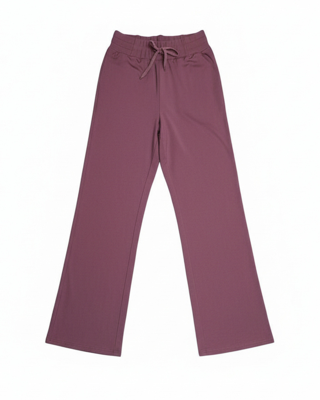 Calça Pantalona com Ribana Feminina Gym