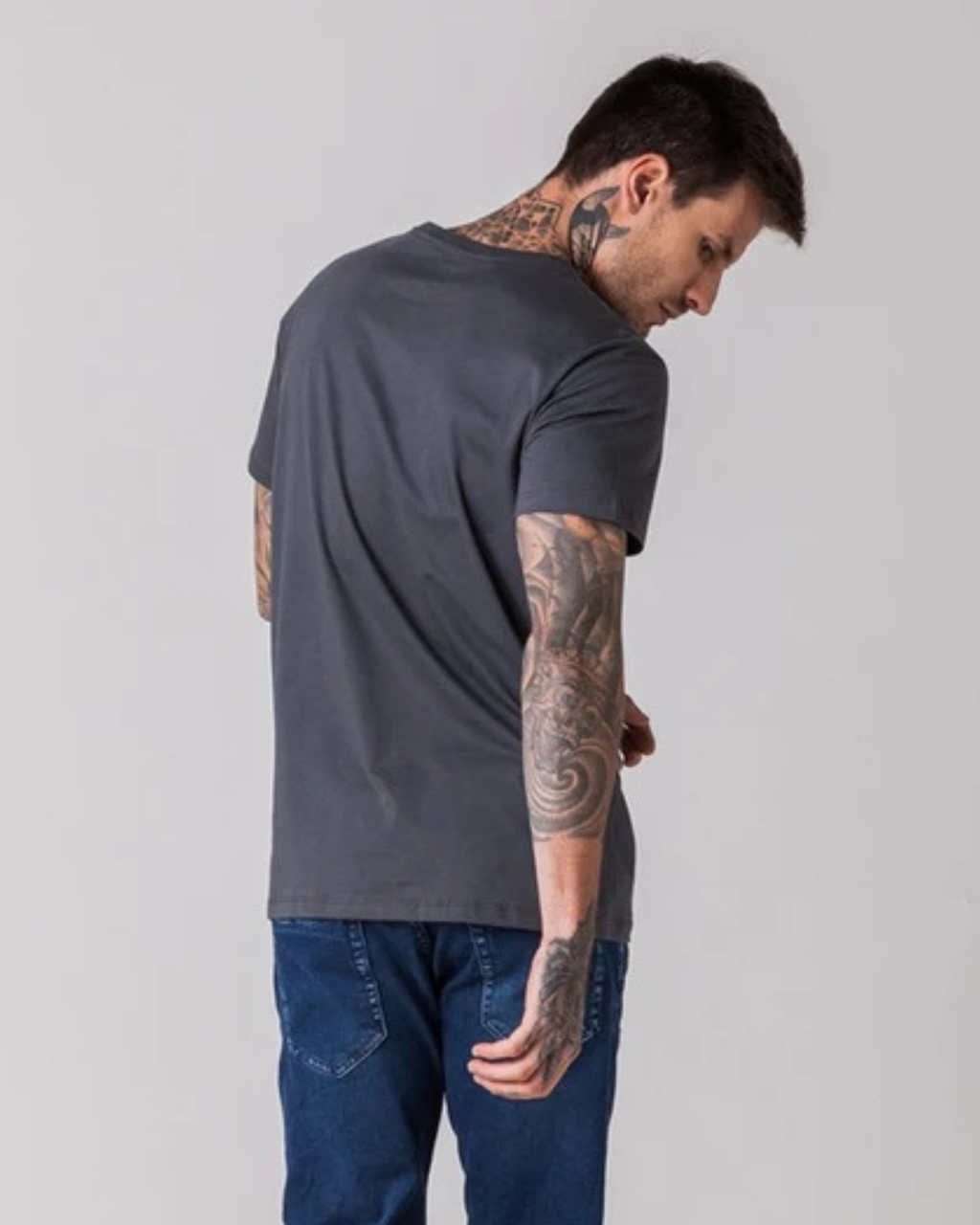 Camiseta Básica Gola Redonda