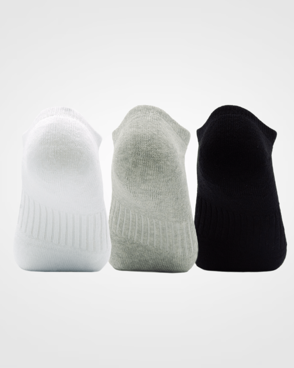 meia soquete invisível atoalhada kit 3 pares meia invisível unissex meia masculina e feminina meia confortável algodão meia esportiva invisível meia para uso diário meia básica unissex